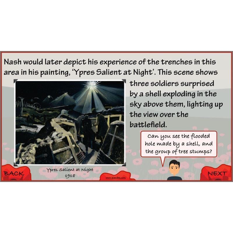 PlanBee WW1 Art Ideas KS2 In Flanders Fields Art Lessons by PlanBee