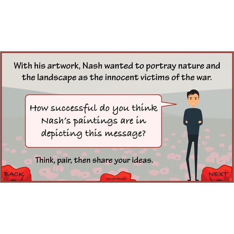 PlanBee WW1 Art Ideas KS2 In Flanders Fields Art Lessons by PlanBee