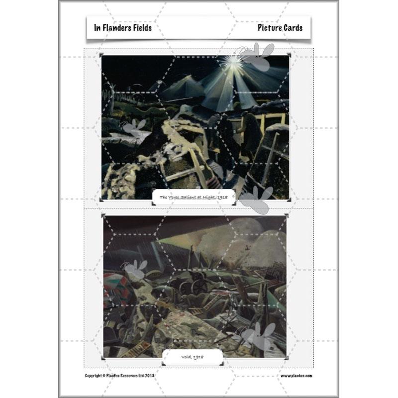 PlanBee WW1 Art Ideas KS2 In Flanders Fields Art Lessons by PlanBee