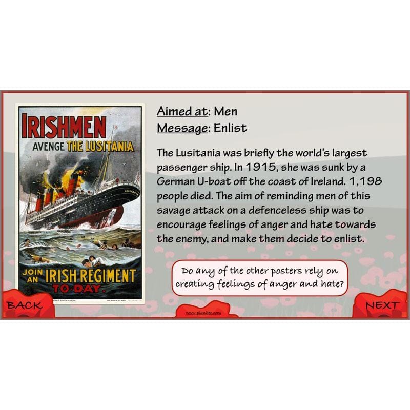 PlanBee WW1 Art Ideas KS2 In Flanders Fields Art Lessons by PlanBee