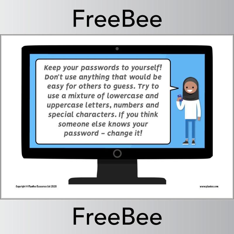 PlanBee Internet Safety Posters for KS2 by PlanBee