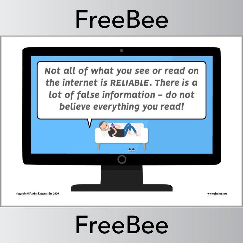 PlanBee Internet Safety Posters for KS2 by PlanBee