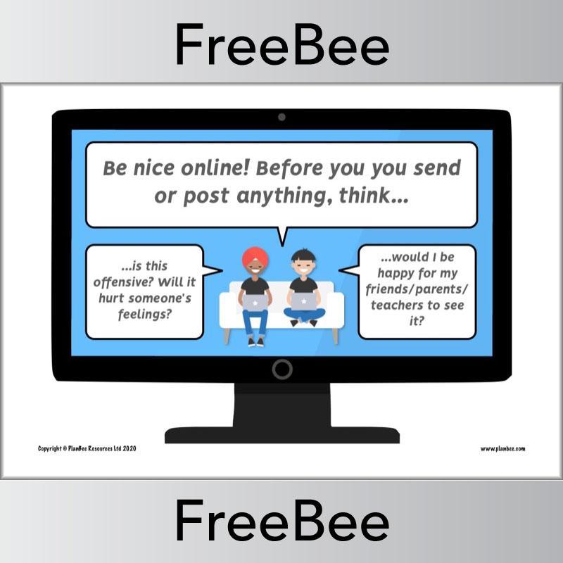 PlanBee Internet Safety Posters for KS2 by PlanBee