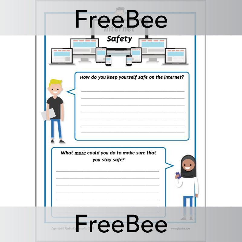 PlanBee Internet Safety Posters for KS2 by PlanBee