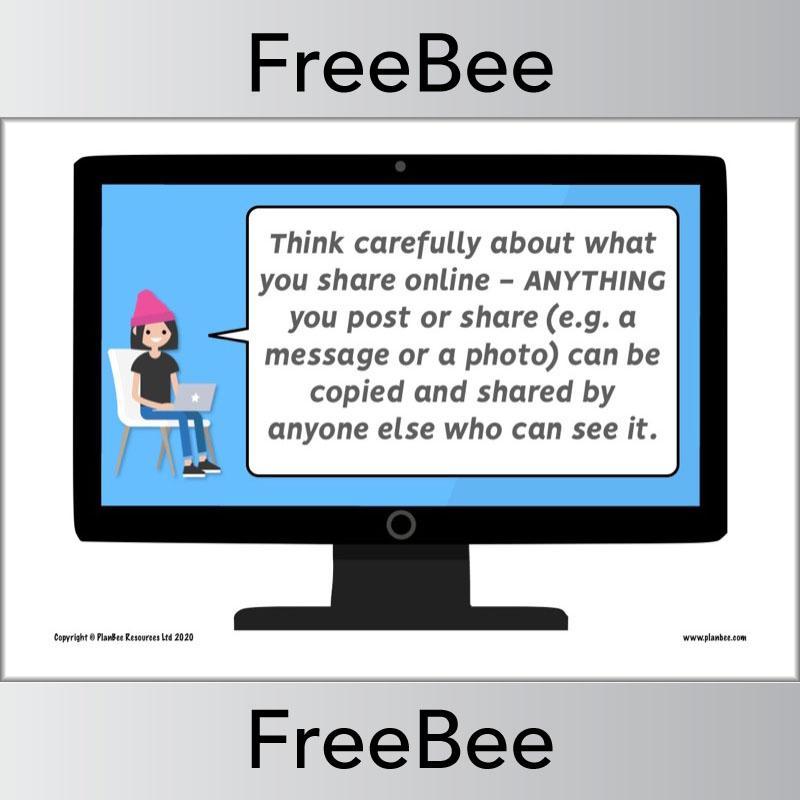 PlanBee Internet Safety Posters for KS2 by PlanBee