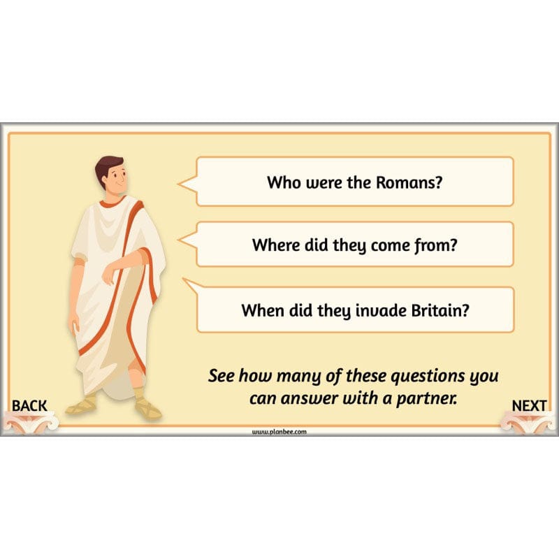 PlanBee Roman Invasion of Britain KS2 Invaders and Settlers | PlanBee