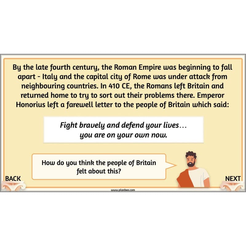 PlanBee Roman Invasion of Britain KS2 Invaders and Settlers | PlanBee