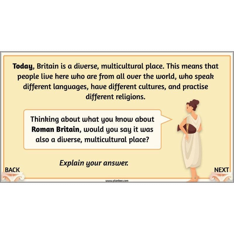 PlanBee Roman Invasion of Britain KS2 Invaders and Settlers | PlanBee