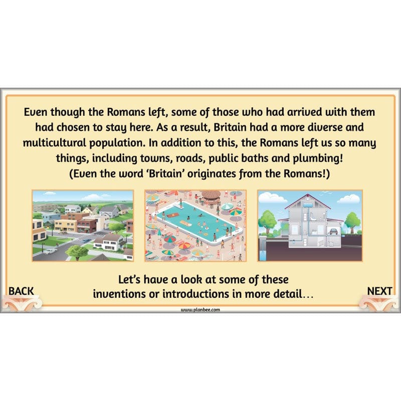PlanBee Roman Invasion of Britain KS2 Invaders and Settlers | PlanBee