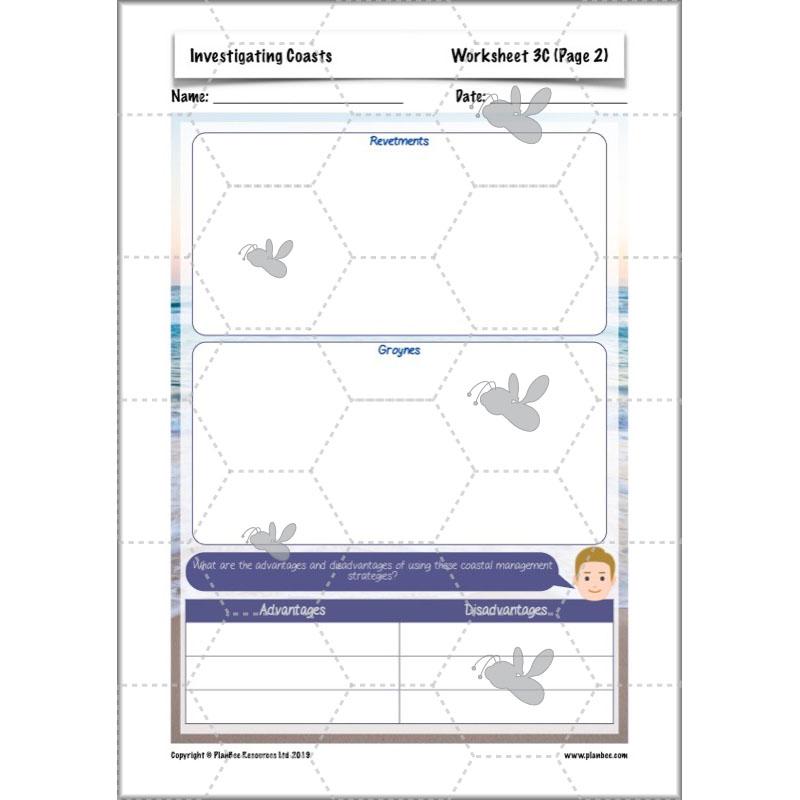 PlanBee Investigating Coasts KS2 Geography Lessons | PlanBee