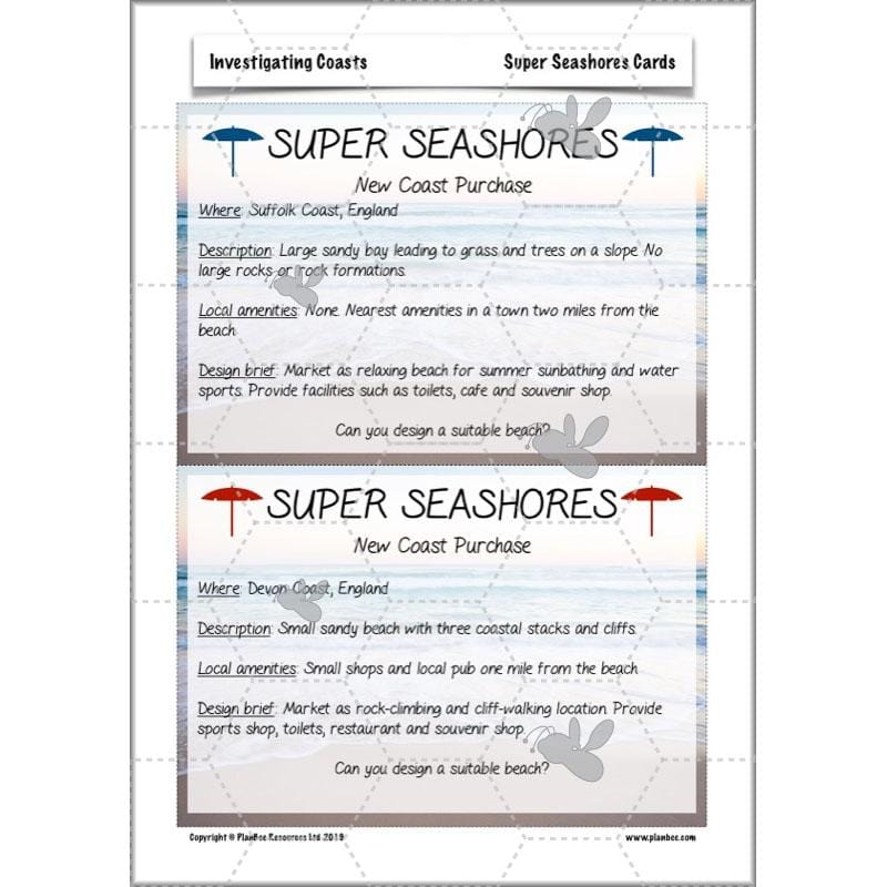 PlanBee Investigating Coasts KS2 Geography Lessons | PlanBee