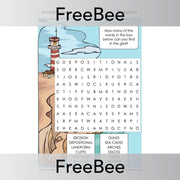 PlanBee FREE Investigating Coasts Word Search KS2 | PlanBee