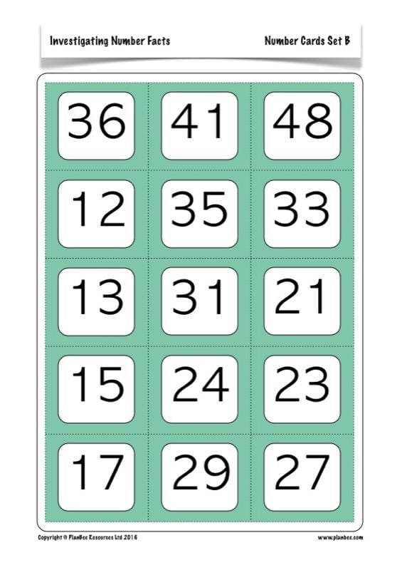 PlanBee Investigating Number Facts: Maths Addition and Subtraction KS2 Year 3