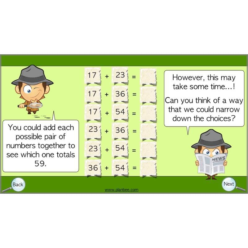 PlanBee Investigating Number Facts: Maths Addition and Subtraction KS2 Year 3