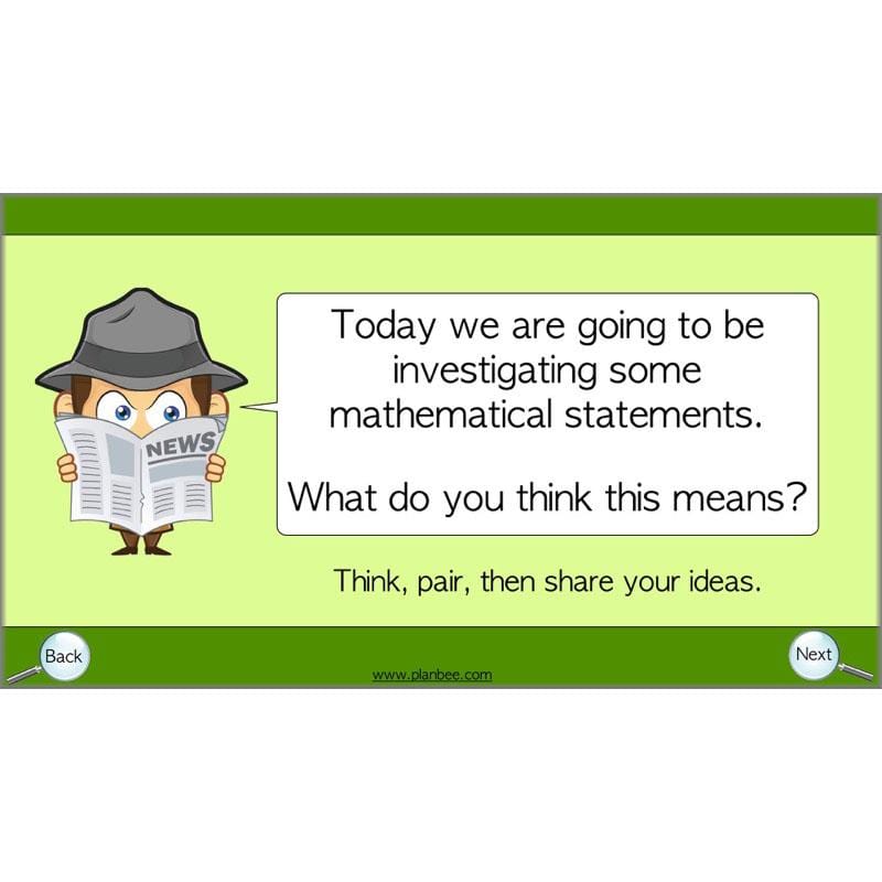 PlanBee Investigating Number Facts: Maths Addition and Subtraction KS2 Year 3