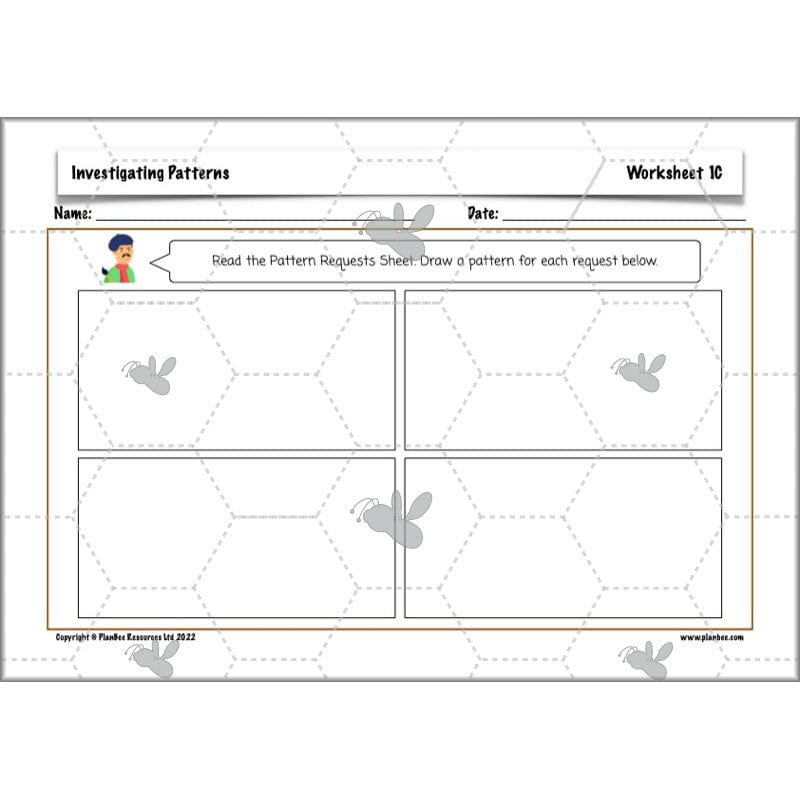 PlanBee Investigating Patterns - KS2 Art Primary Resources for Year 3 & Year 4