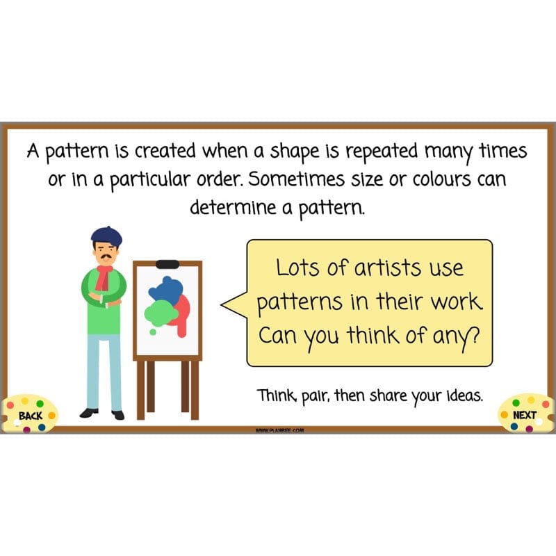 PlanBee Investigating Patterns - KS2 Art Primary Resources for Year 3 & Year 4