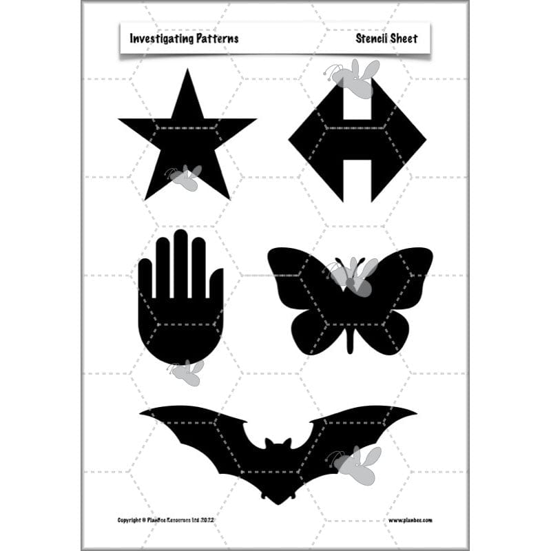 PlanBee Investigating Patterns - KS2 Art Primary Resources for Year 3 & Year 4