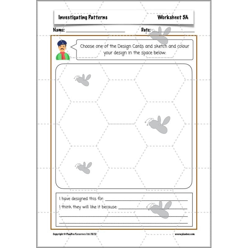 PlanBee Investigating Patterns - KS2 Art Primary Resources for Year 3 & Year 4