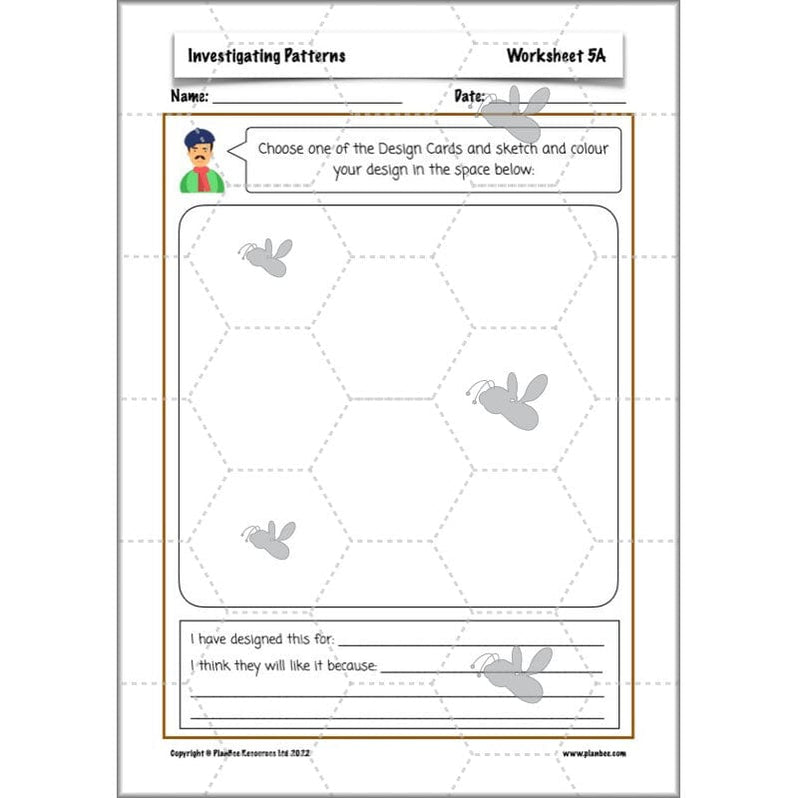 Investigating Patterns KS2 Art Primary Lessons by PlanBee