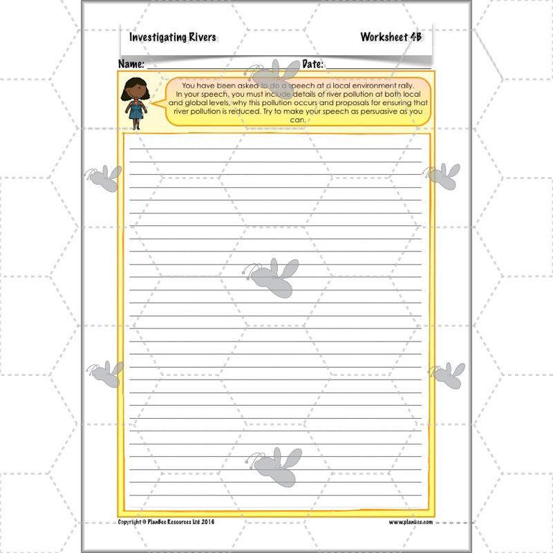 PlanBee Investigating Rivers KS2 planning – physical geography resources