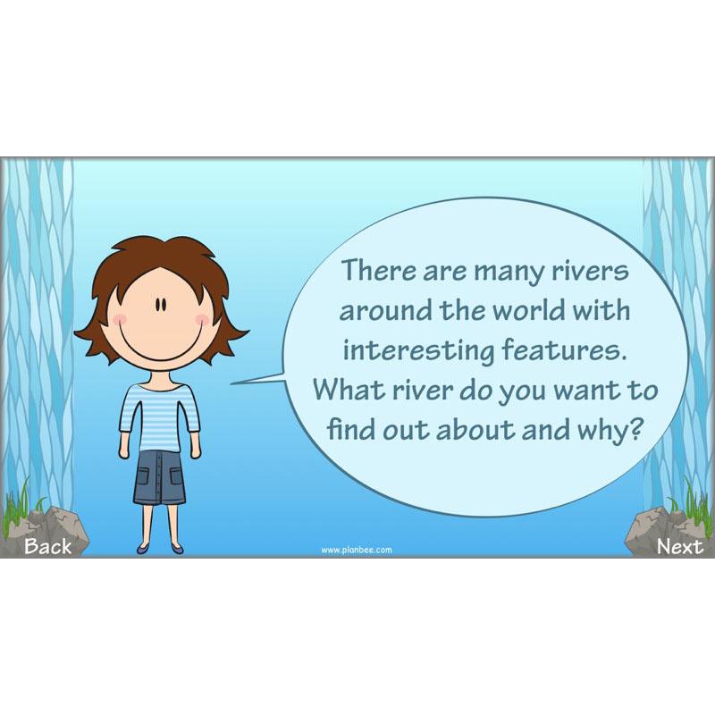 PlanBee Investigating Rivers KS2 planning – physical geography resources