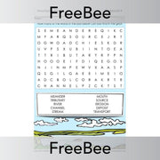PlanBee Investigating Rivers | PlanBee FreeBees