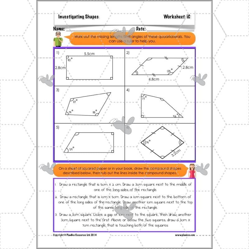 PlanBee Year 5 Shape KS2 Geometry Maths Lessons by PlanBee