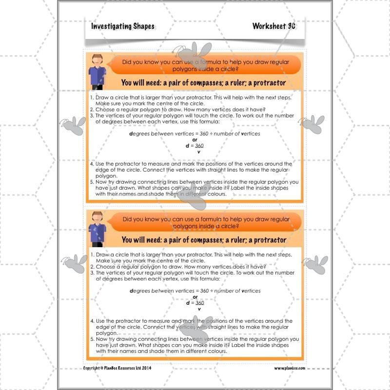 PlanBee Year 5 Shape KS2 Geometry Maths Lessons by PlanBee