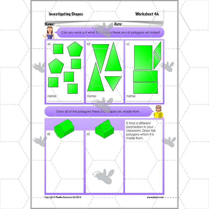 PlanBee Year 5 Shape KS2 Geometry Maths Lessons by PlanBee