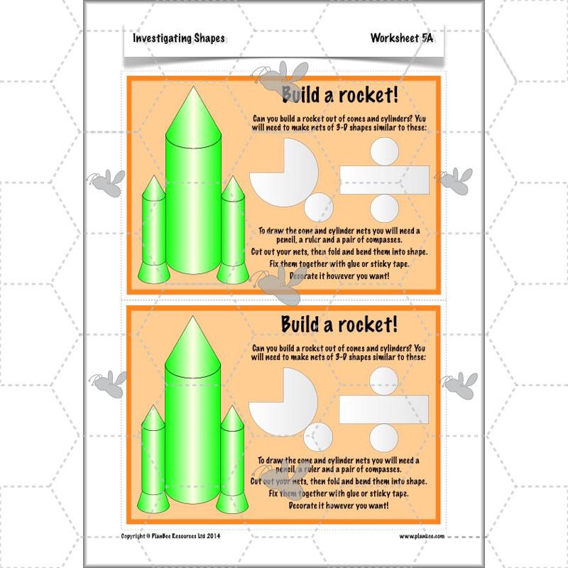 PlanBee Year 5 Shape KS2 Geometry Maths Lessons by PlanBee