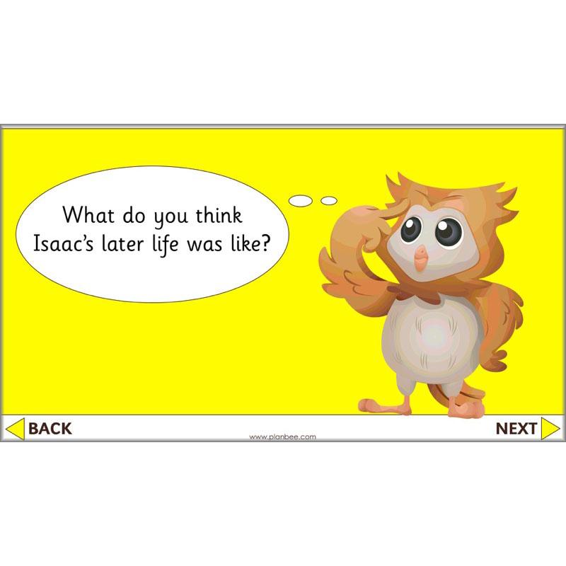 PlanBee Isaac Newton for children – KS1 History lessons