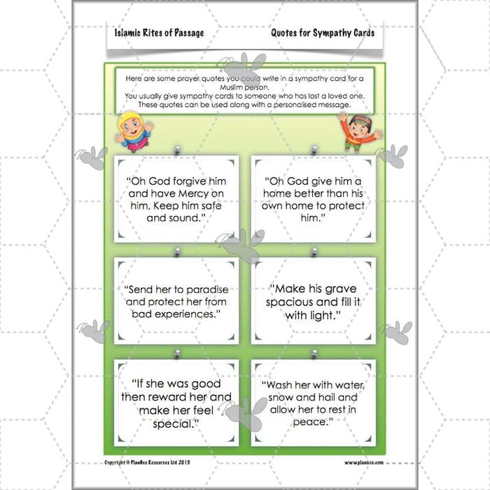 PlanBee Islamic Rites of Passage - KS2 Islam RE Lessons for Year 3 & Year 4