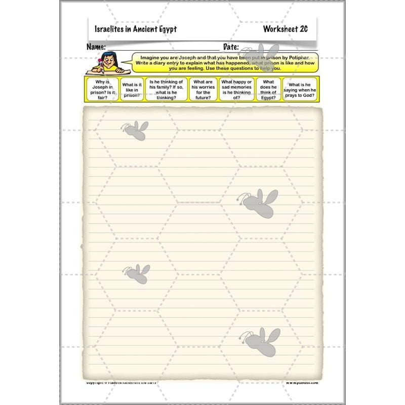 PlanBee Israelites in Ancient Egypt - KS2 RE Lesson Plans & Resources