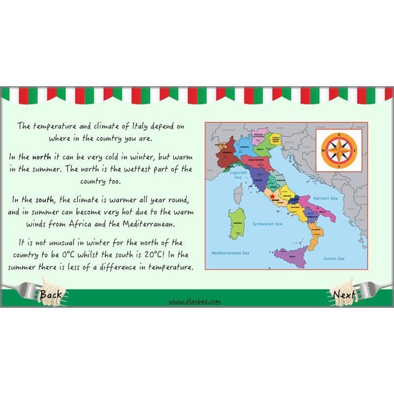 PlanBee Italy Today: Italy KS2 Year 3 & Year 4 Geography by PlanBee