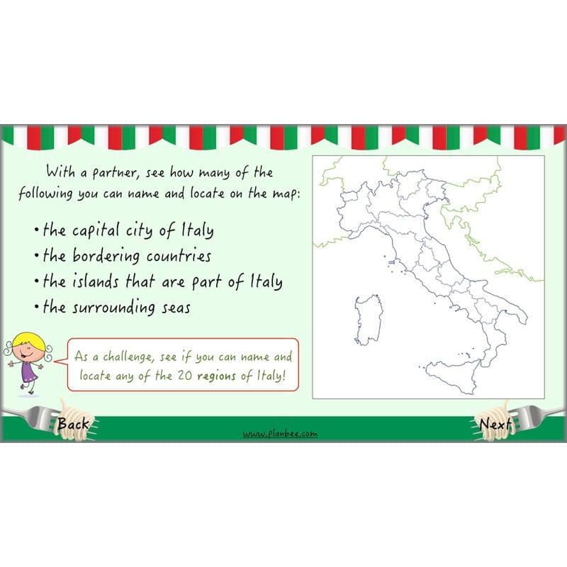 PlanBee Italy Today: Italy KS2 Year 3 & Year 4 Geography by PlanBee