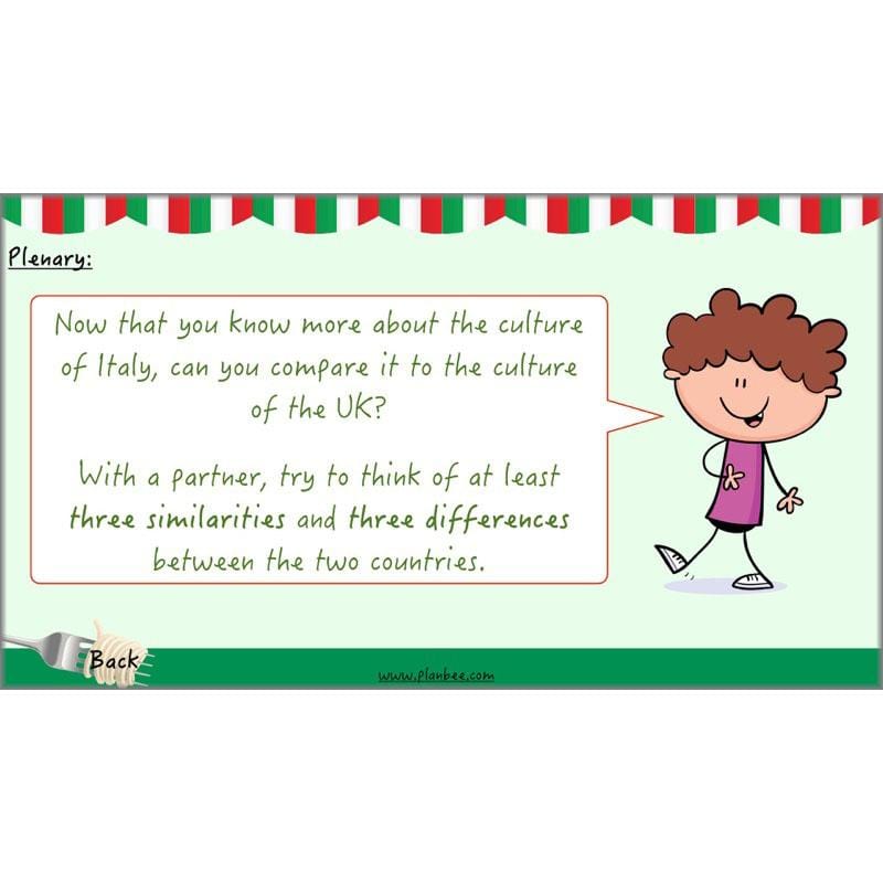 PlanBee Italy Today: Italy KS2 Year 3 & Year 4 Geography by PlanBee