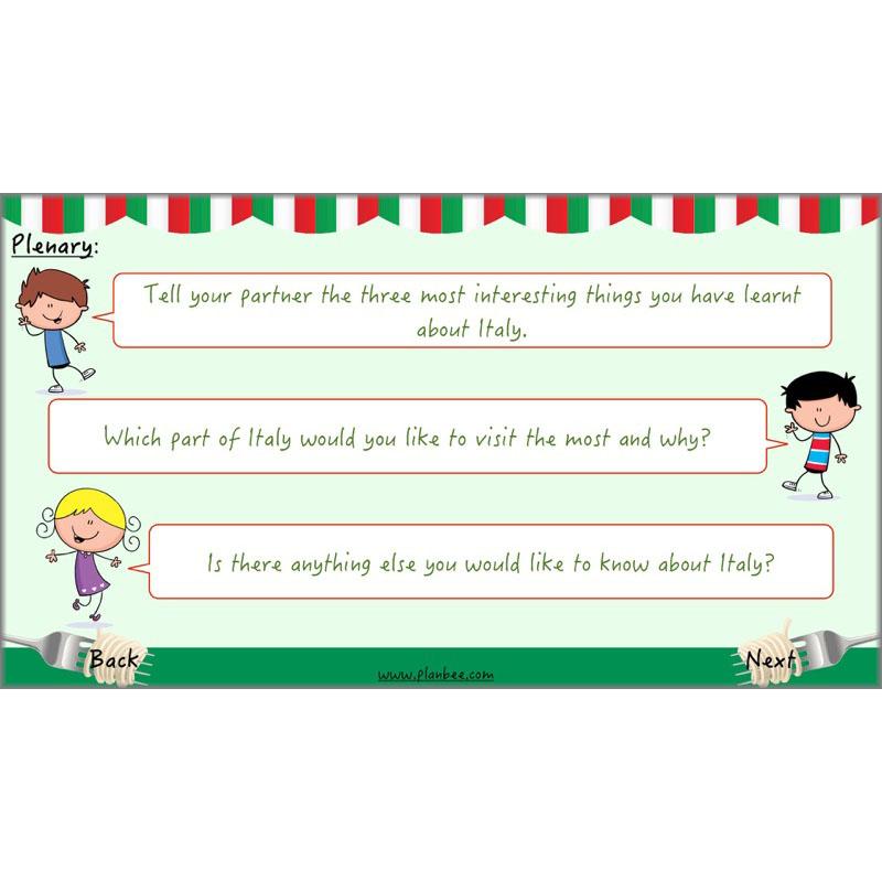 PlanBee Italy Today: Italy KS2 Year 3 & Year 4 Geography by PlanBee