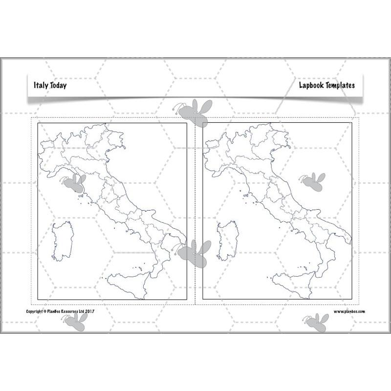 PlanBee Italy Today: Italy KS2 Year 3 & Year 4 Geography by PlanBee