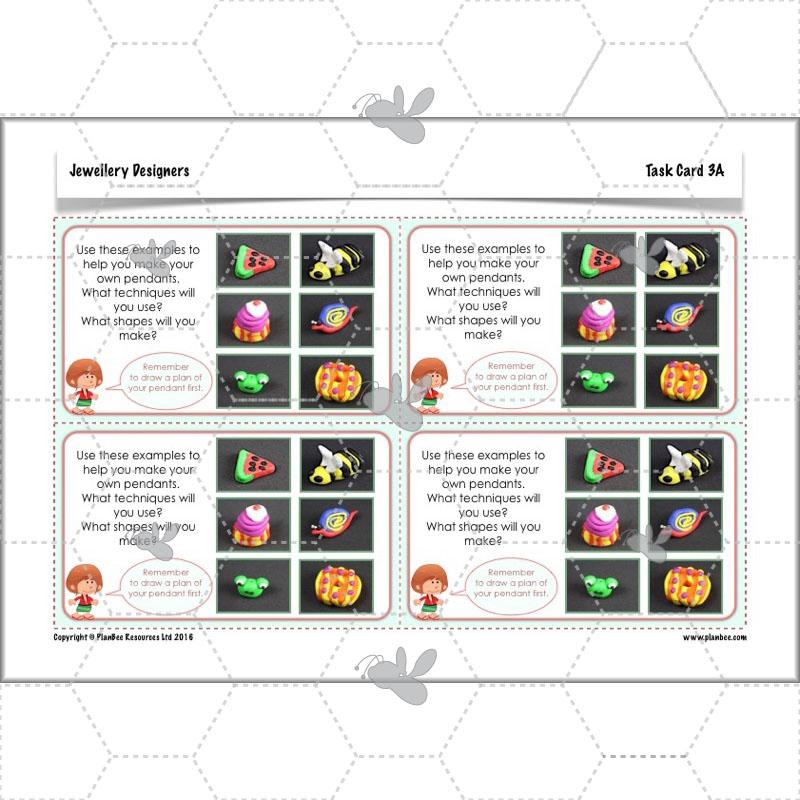 PlanBee Jewellery Designers KS2 Art & Design Lessons by PlanBee