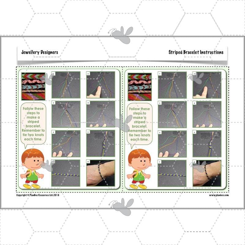 PlanBee Jewellery Designers KS2 Art & Design Lessons by PlanBee