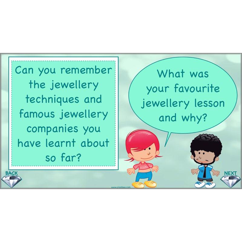 PlanBee Jewellery Designers KS2 Art & Design Lessons by PlanBee