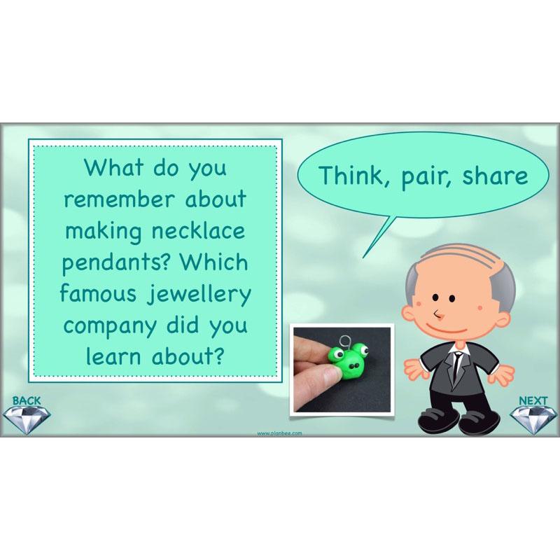 PlanBee Jewellery Designers KS2 Art & Design Lessons by PlanBee