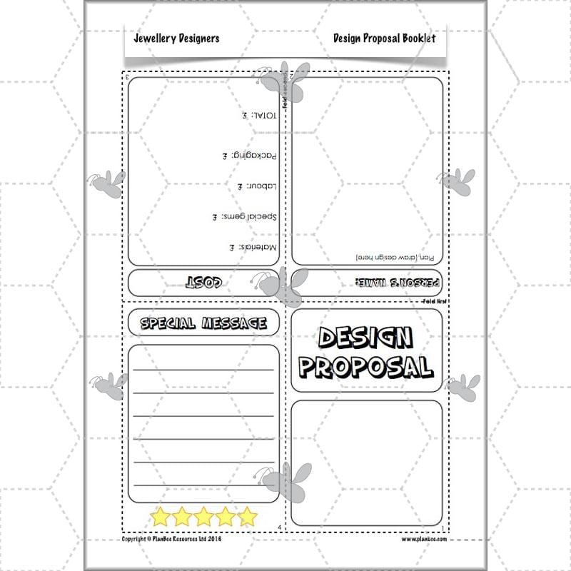 PlanBee Jewellery Designers KS2 Art & Design Lessons by PlanBee