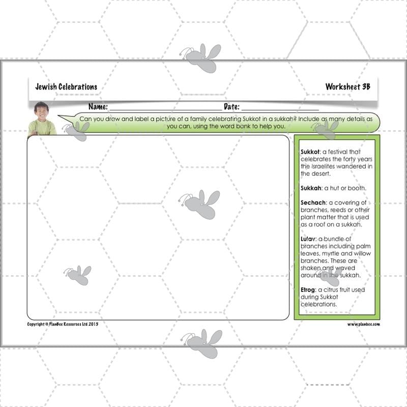 PlanBee Jewish Celebrations KS2 Primary RE Lesson Pack by PlanBee