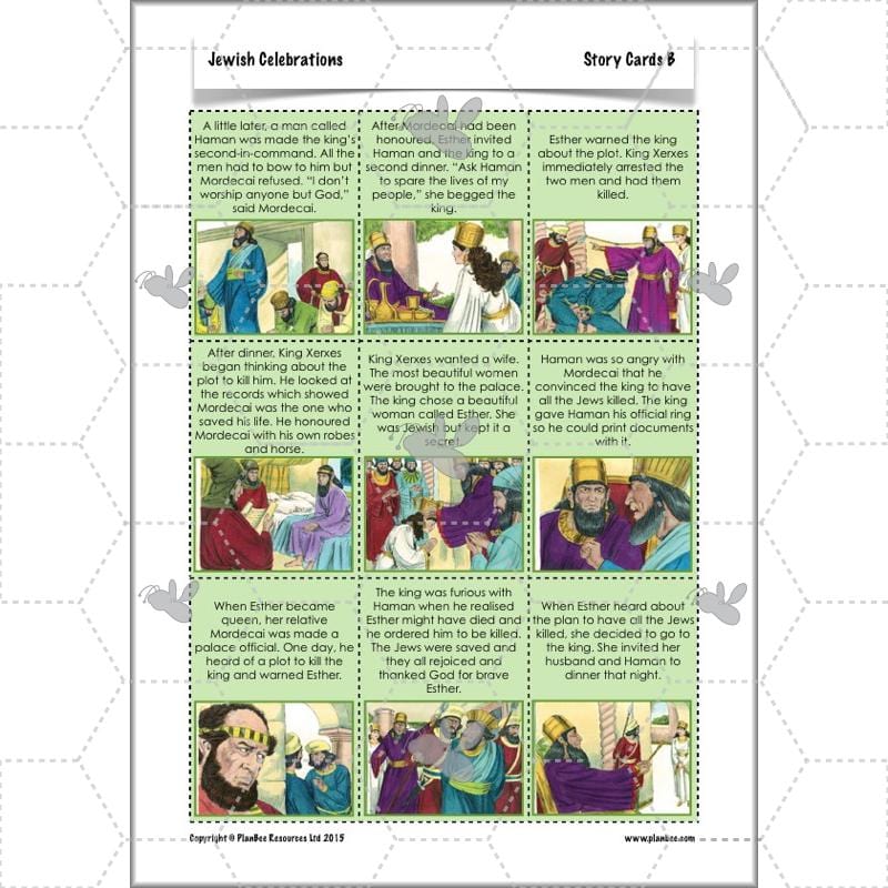PlanBee Jewish Celebrations KS2 Primary RE Lesson Pack by PlanBee