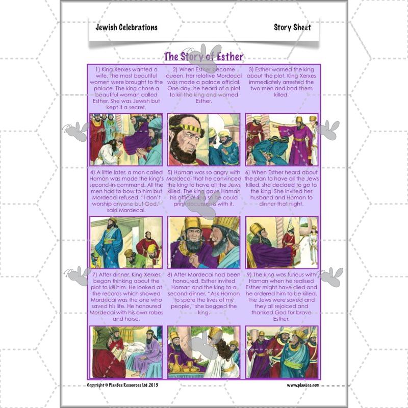 PlanBee Jewish Celebrations KS2 Primary RE Lesson Pack by PlanBee