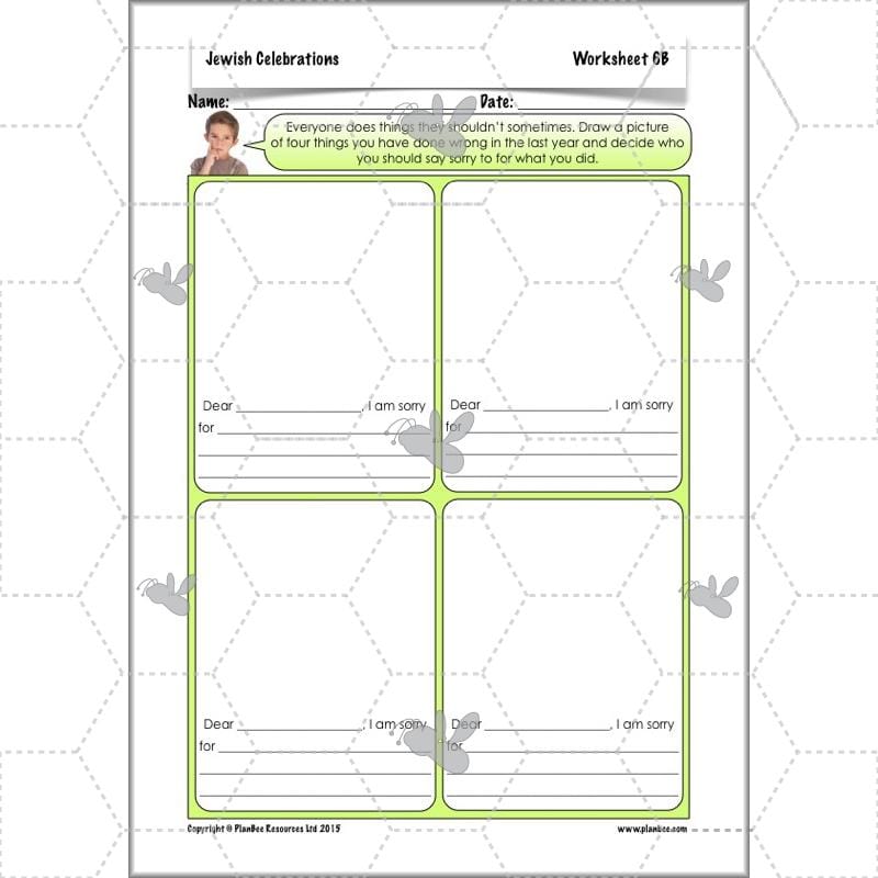 PlanBee Jewish Celebrations KS2 Primary RE Lesson Pack by PlanBee