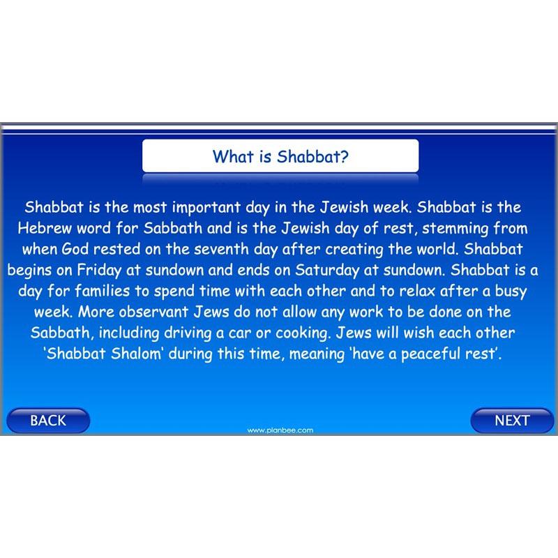 PlanBee Jewish Worship and Community - KS2 RE Lesson by PlanBee