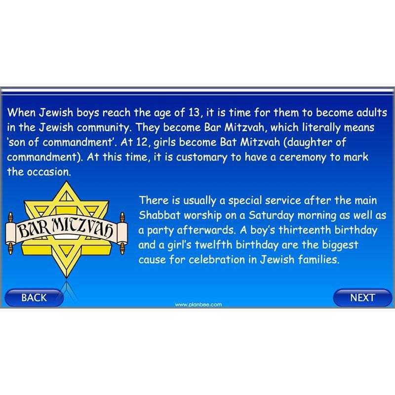 PlanBee Jewish Worship and Community - KS2 RE Lesson by PlanBee